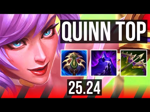 QUINN vs AATROX (TOP) | Good KDA: 18/3/6 | BR Grandmaster | 25.24