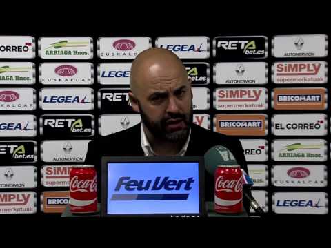 RdP David Movilla tras Barakaldo CF 3 - CDA Navalcarnero 2