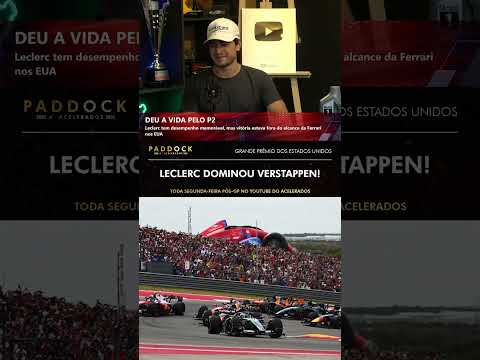 CORRIDA IRREPREENSÍVEL DE LECLERC EM AUSTIN! 👏🏁🏆l