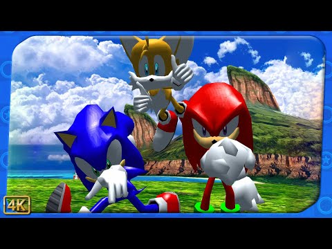 Sonic Heroes ⁴ᴷ Team Sonic's Story (All A Ranks)