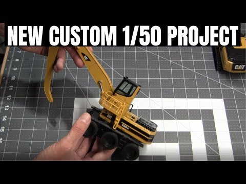 New Project: 1/50 Caterpillar 345B LME