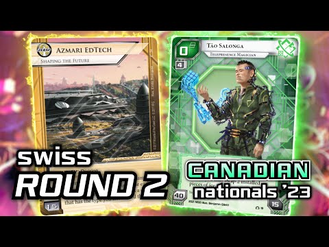 Netrunner Canadian Nationals 2023: Swiss Round 2 - Android: Netrunner