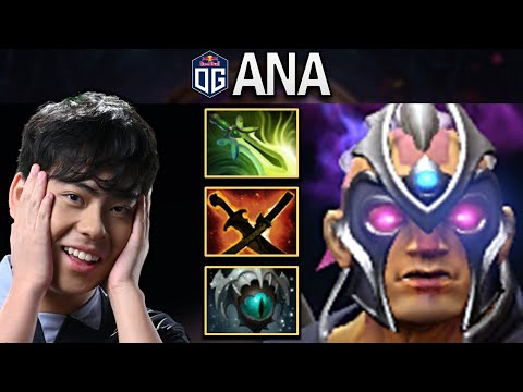 OG.ANA SMURF ANTI-MAGE WITH 22 KILLS - DOTA 2 PRO GAMEPLAY