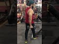 Biceps and triceps giant set