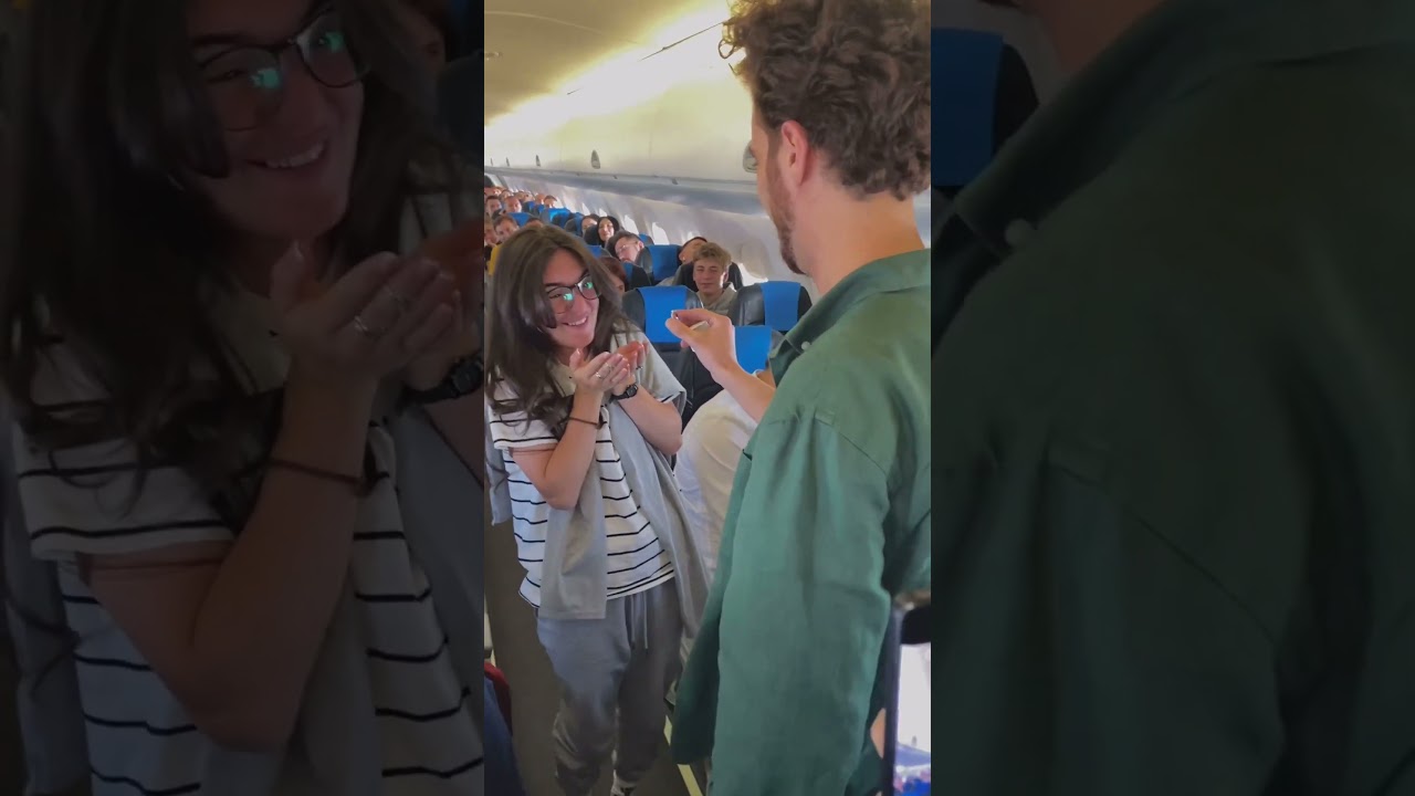 Հայտնի դերասանի գեղեցիկ ամուսնության առաջարկը՝ ինքնաթիռում