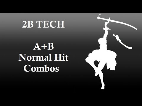 Soulcalibur 6 (Season 2) - 2B Tech - A+B Normal Hit Combos