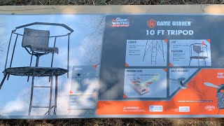 Game Winner 10' Tripod: Unbox and Setup