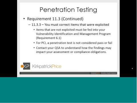 PCI Readiness Series: Penetration Testing