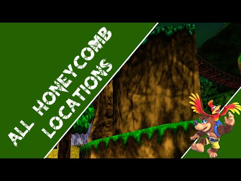 Banjo-Kazooie - All Honeycomb Locations