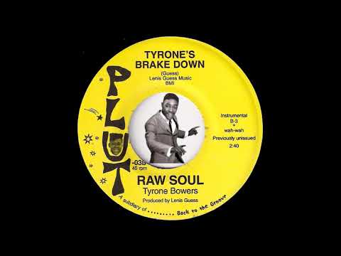 Raw Soul - Tyrone's Brake Down [Plut] Instrumental Deep Funk 45