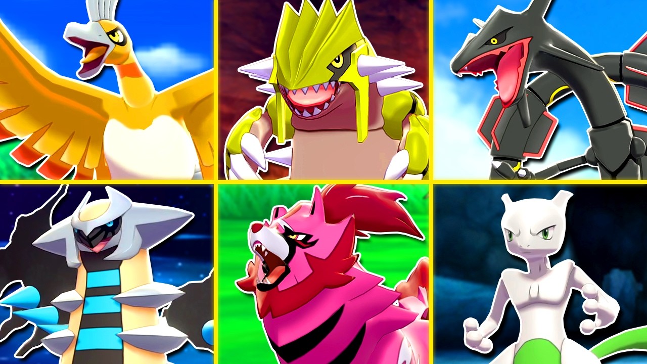First To Get A Full Shiny Legendary Team Wins