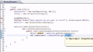 Intermediate Java Tutorial - 31 - Listening for User Events