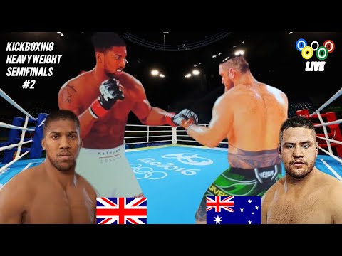 KICKBOXING HEAVYWEIGHT CATEGORY SEMIFINALS # 2 🇬🇧 VS 🇦🇺 PARIS 2024 OLYMPIC GAMES.