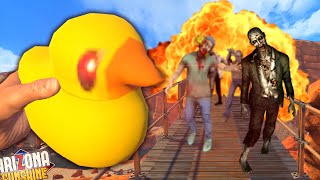 Mit GUMMI ENTEN gegen ZOMBIES?! (Arizona Sunshine VR)