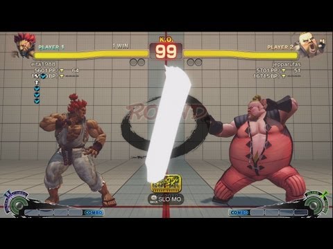 Eita (Gouki) vs Jeppa (Rufus) - AE 2012 Matches *1080p*