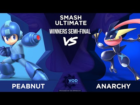 Peabnut (Mega Man) vs Anarchy (Greninja) - Winners Semi-Final - Hidden Nest #40