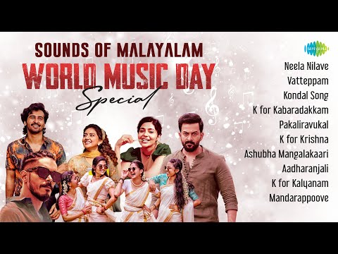 Sounds of Malayalam - Audio Jukebox | World Music Day Special | Neela Nilave | Vatteppam