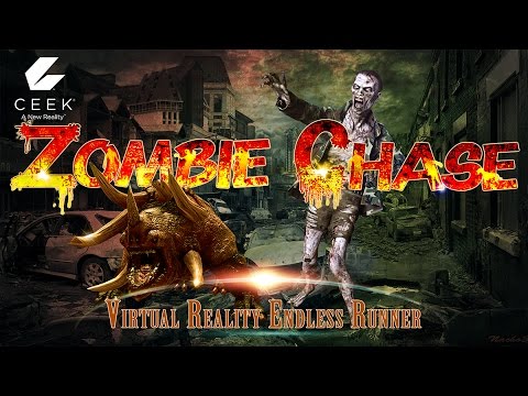 Zombie Chase Virtual Reality Video