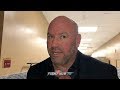 DANA WHITE ON CONOR MCGREGOR'S RETURN "HE WANTS TO SEE WHAT HAPPENS W/KHABIB VS POIRIER"