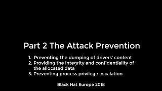 The Attack Prevention