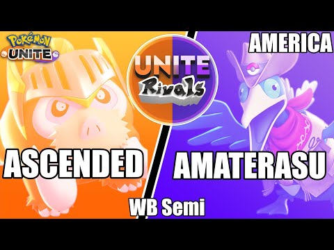 Ascended vs Amaterasu - Unite Rivals NA Championship WB Semi - Pokemon Unite Tournament