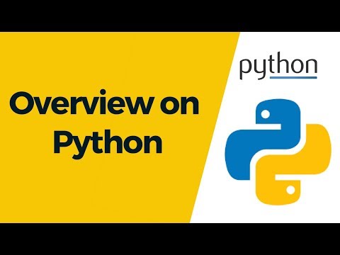 Python Tutorial 1 Overview on Python