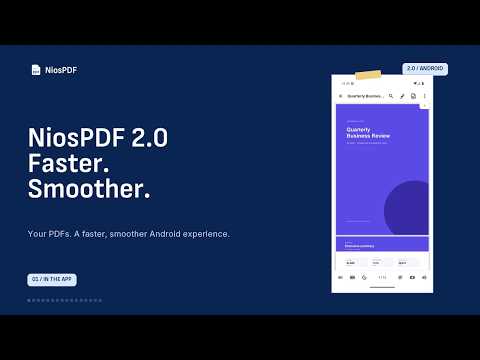 NiosPDF: Offline PDF Editor video thumbnail