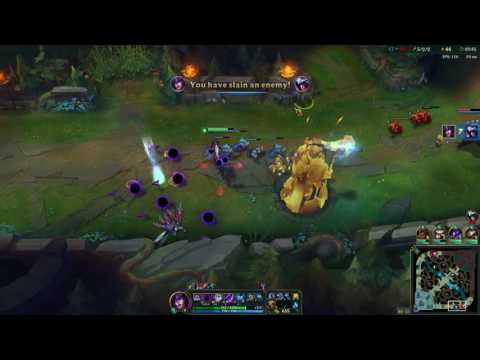 League of Legends || Syndra Urf mode (spheres every second)