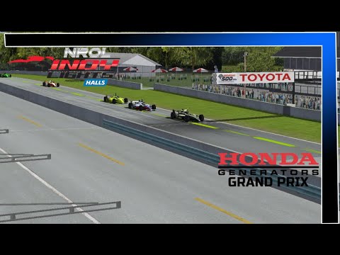 S1 NROL Halls Indy Lights Series Race 7 Honda Generators Grand Prix