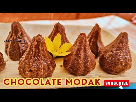 Ganesh chaturthi special instant chocolate modak | chocolate mawa modak | chocolate modak