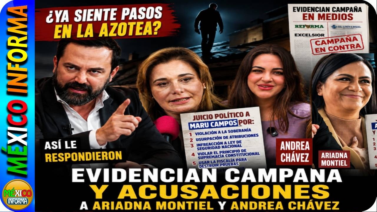 YA SIENTE PASOS EN LA AZOTEA. TRAS DENUNCIAS Y SEÑALAMIENTOS GOBERNADORA SE LANZA VS ANDREA CHÁVEZ.