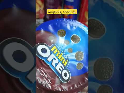 Kisi ne try kiye hai Mini Oreo?#foodblogger #foodie #oreo #chocolate