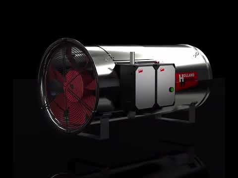 HHB direct-fired gas heater