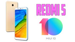 ВЫШЛА MIUI 10 GLOBAL НА XIAOMI REDMI 5 - СПОСОБ УСТАНОВКИ!