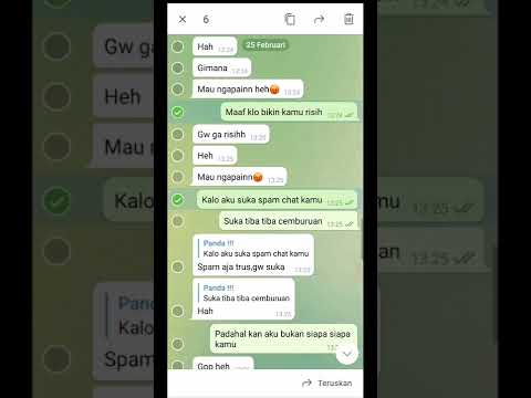 PRANK CHAT GEBETAN PURA PURA MAU PERGI 😅