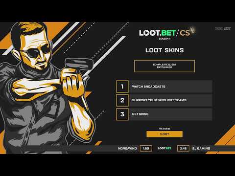 (EU) Nordavind vs SJ Gaming | Loot.bet/CS S2 | by @oversiard & @KieranTheCaster