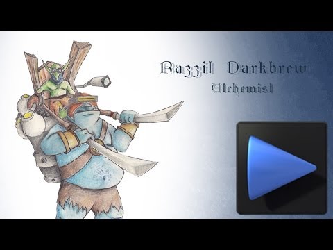 Razzil Darkbrew (Alchemist) Item Build