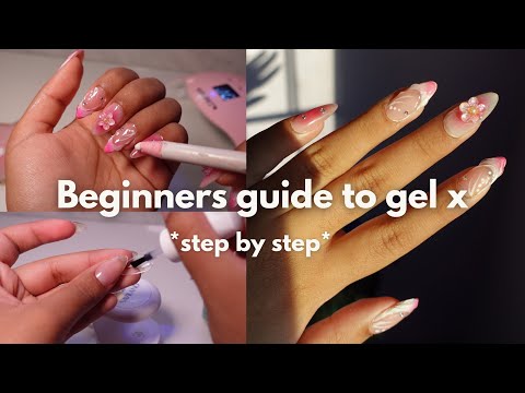 How to do GEL X NAILS like a PRO at home