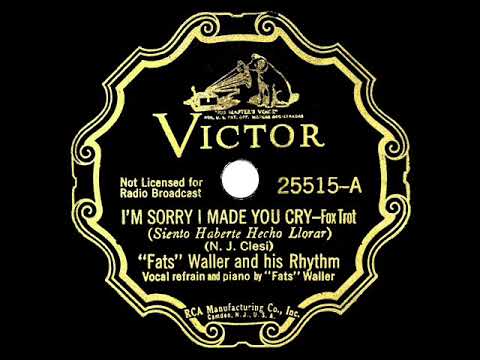 1936 Fats Waller - I’m Sorry I Made You Cry