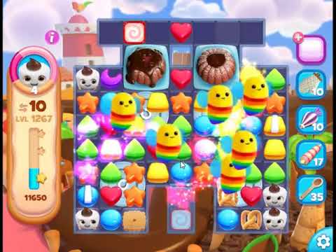 Cookie Jam Blast Level 1267 - NO BOOSTERS 🍪 | SKILLGAMING ✔️
