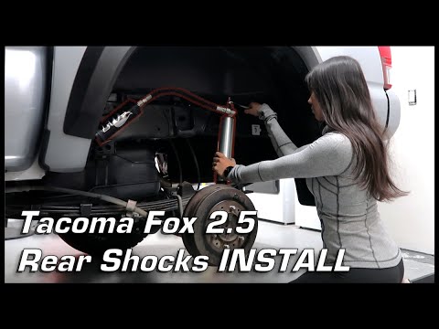 Tacoma Rear Shock Install | Fox 2.5 Race Series with Remote Reservoirs 🦊