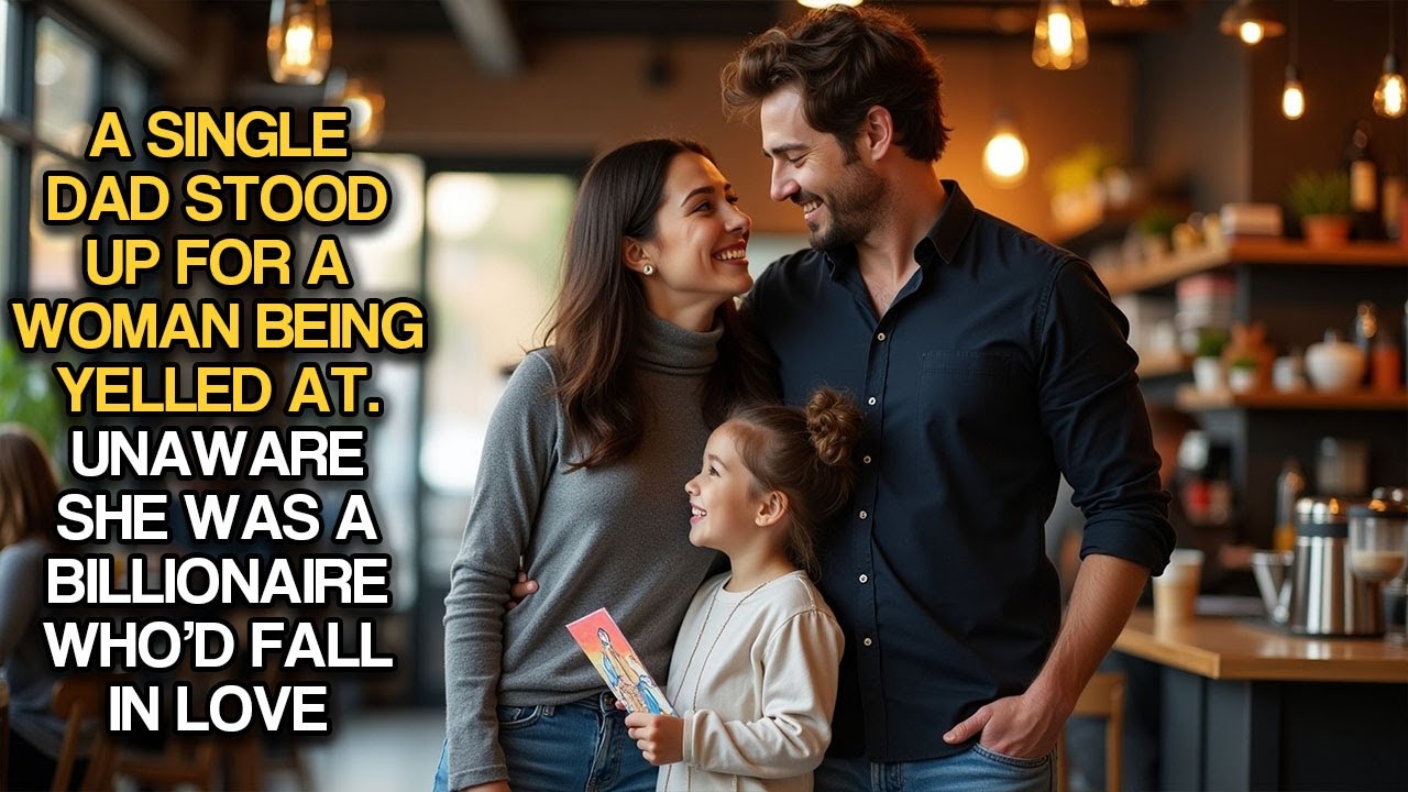 A Single Dad Stood Up for a Woman Being Yelled At—Unaware She Was a Billionaire Who’d Fall in Love