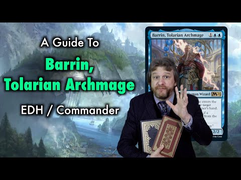 Barrin, Tolarian Archmage - Core Set 2021 EDH / Commander Deck Tech Preview for Magic The Gathering