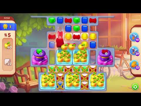 Homescape（夢幻家園）level 3258 沒有使用道具，no boosters