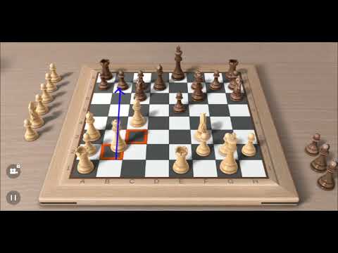 Paul Morphy vs Ernest Morphy, The Evans Gambit with Slow Variation