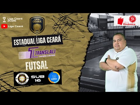 Estadual Liga Ceará Translali Futsal 2026: Inst. Primeiro Estágio 🆚 Barreira - SUB-16