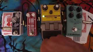 Video thumbnail for Compressor shootout V1(TC E;ectronic VS Line 6 VS Malekko VS XOTIC Part 1 by PMTluke