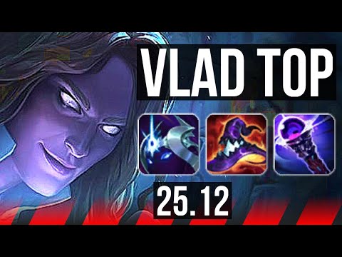 VLADIMIR vs TEEMO (TOP) | Legendary | EUW Challenger | 25.12