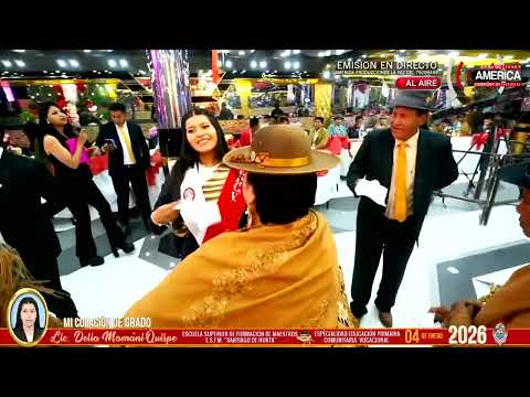 Disco 1👩‍🎓Colación de Grado 🎓👩‍🎓Lic. Delia Mamani Quispe 🎓E.S.F.M. "SANTIAGO DE HUATA"