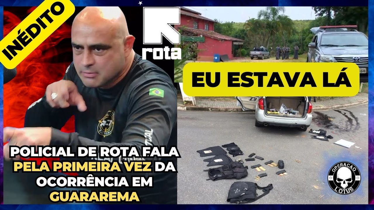 EXCLUSIVO: POLICIAL DE ROTA CONTA COM DETALHES COMO FOI A OCORRÊNCIA DE ROTA QUE MARCOU GUARAREMA